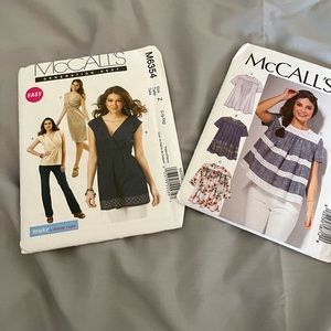 ❤️SALE! 4 for $10❤️McCall’s women’s patterns